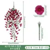 Flor de simulación gloria de la mañana ratán eucalipto flor artificial escena de boda diseño decoración del hogar planta verde de simulación venta al por mayor