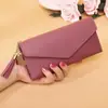 Cartera Popular con Etiqueta Temu para Mujer, Cartera Corta con Múltiples Ranuras para Tarjetas, 70% de Descuento, Delgada, Portatarjetas de Estudiante, Billetera para Monedas de PU