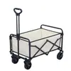 Carro de camping para exteriores, carretilla de mano plegable, carro de picnic de camping extragrande, remolque pequeño con barra de tiro, remolque pequeño para venta en puesto