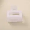 Clip de pinza de agarre cuadrado mate de material PS Guanyang pinza de pelo explosiva de Amazon transfronteriza con juego combinado