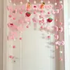 Cortina Yaya para Habitación de Niñas, Sala de Té, Cortina Acogedora, Cortina de Entrada, Cortina Decorativa para Villa, Cortina de Baño