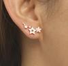 Pendientes de perlas de moda nueva transfronteriza Pendientes de moda de lujo ligero de alta gama para mujer que combinan con todo pendientes elegantes retro para mujer al por mayor