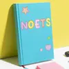 Pegatinas transfronterizas al por mayor para niños, dibujos animados, color, letras en inglés, para taza de agua, lonchera, marca de nombre, pegatinas impermeables