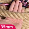Cuerda de Cáñamo Grueso Shaoshuai Tejida a Mano Adorno Fabricación Estilo Retro Material DIY Cuerda Fina de Cáñamo Cuerda de Atar