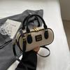 Bolso de Mano para Bolos Texturizado para Mujer 2024 Nuevo Moderno Vintage Cadena Cuadrado Pequeño Bolso de Lona Versátil Bolso Cruzado