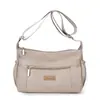Bolso de Hombro Grande de Capacidad, Casual y de Alta Gama, Bolso Cruzado Ligero, Casual y de Moda, Tela Oxford para Mujer, Bolso Nuevo 2025
