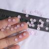 5mm anel redondo patch imitação ágata cristal material jóias artesanais diy hairpin cocar acessórios de vestuário