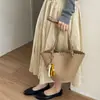 Nuevo Bolso Cubo de Gran Capacidad para el Trabajo de Otoño para Mujer 2026 Moda Tendencia Casual Bolso de Hombro con Estilo Elegante
