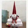 Artículos de Decoración Navideña: Muñeca sin rostro de piernas largas, Figura de Rudolph, Adorno colgante de anciano, Regalo, Exhibición de ventana