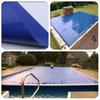 Fornecimento de Tela de PVC Malha Retardante de Chamas UV para Piscina, Lona de Cobertura para Piscina com Boa Solidez e Forte Desempenho à Prova d'Água