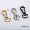 Spot venta al por mayor bolsa ropa accesorios de ferretería alta calidad gancho de aleación de zinc hebilla de placa hebilla de placa 5# con anillo mediano más firme