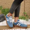 Zapatos de Entrenamiento Moral de Suela Plana para Mujer Modelos de Exportación Primavera y Otoño 2025 Talla Grande Zapatillas Deportivas de Exportación Zapatos Blancos Casuales de Moda para Mujer