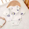 [Liquidación de Tallas Agotadas] Ropa para Bebé Pelele Algodón Puro Clase AA Primavera y Otoño Mono para Recién Nacido Traje de Gateo para Bebé