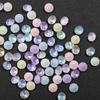 8MM Shiyue superficie redonda fondo puntiagudo Diamante moca 33 caras de corte punta redonda pila de punta de clavo de diamante relleno de clavo de diamante Accesorios de ropa de diamante lote