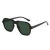 Gafas de Sol Geométricas Transfronterizas, Moda Europea y Americana, Gafas de Sol Multicolor U400, Gafas Simples y Versátiles