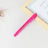 Plumas marcadoras de 6 colores, bolígrafos de escritura multicolor con punta biselada, notas adhesivas creativas suministradas por el fabricante, fuente mayorista transfronteriza