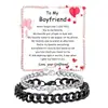 Conjunto de Cadena Cubana con Circonita Incrustada en Forma de Corazón para Pareja Anillo y Pulsera de Acero Inoxidable Lisos Regalo de San Valentín