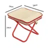 Silla plegable portátil para acampar al aire libre, banco multifuncional, bolsa para bolígrafos, taburete de pesca plegable mini, taburete plegable pequeño al por mayor