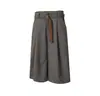 Pantalones Holgados de Pierna Recta con Teñido Tie-Dye de Espiga Estilo Retro Americano Old Money para Hombre, Pantalones Casuales Cropped de Nicho