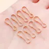 Hebilla de Hierro con Forma de Calabaza Multi-Especificación de 6 Colores, Hebilla Roja para Cinturón, Conector para Llavero, Materiales para Accesorios de Joyería DIY