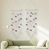 Tapiz Estilo Bohemio Ins Tejido a Mano Colgante de Pared para Fotos Decoración de Pared para el Hogar Tapiz Tejido con Borlas