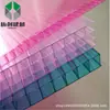 Amostra: Toldo Painel Solar para PC 5mm Dupla Camada Oco Painel Solar Transparente Estufa Carport Galpão de Terraço