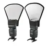Capa de Flash para Câmera SLR Luz Suave Refletor Prata Branco Quadro Branco Escudo de Luz Placa de Luz de Preenchimento