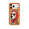Funda para iPhone 18 Pro con diseño personalizado de perro rayado y con manchas, de flocado y silicona líquida, apta para la piel, para Apple 15