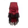 AliExpress ebay vintage steampunk corte estilo gótico falda de mujer cordón costura de encaje maxi vestido