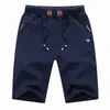 Shorts masculinos transfronteiriços cor sólida combinando calça esportiva de manga curta combinando terno utilitário calças casuais transfronteiriças comércio exterior masculino