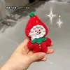 2025 Nuevas Muñecas de Peluche de Dibujos Animados de Navidad Papá Noel Árbol de Navidad Reno Broche Colgante Accesorios