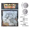 Venta Caliente Transfronteriza Monedas de Oro Pirata Accesorios para Juegos de Mesa Monedas de Oro Accesorios Monedas de Juguete de Plástico Decoraciones Navideñas Monedas de Oro