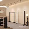 Loja de Roupas Novo Cabide Preto Fosco Rack Nakajima Celebridade da Internet Little Red Book Display de Chão Simples Moderno recomendar