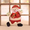 Decoraciones de Navidad, Accesorios para Árbol de Navidad, Muñecos de Tela Navideños, Adornos Colgantes, Santa Bailarín, Muñecos de Nieve, Piezas Pequeñas Colgantes