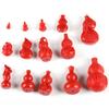 Novo Cinnabar Zhonggong Saída Ping An Cabacinho Brilhante Wen Brincar Pingente DIY Contas de Buda Corrente de Lã Acessórios de Joias