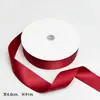 Fita vermelha fita bordô fita de cetim fita de seda fita para embalagem de bolo decoração de fita para buquê fita vermelha fita trançada