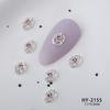 Acessórios Explosivos para Nail Art de Varinha Mágica da Sailor Moon Diamante Rosa Borboleta Amor Urso Tridimensional Liga Decoração de Unha