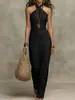 2026 Nuevo Vestido de Tirantes sin Mangas de Moda y Elegante, Ajustado, Transfronterizo Europeo y Americano para Mujer en Amazon