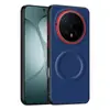 Adecuado para Funda de Teléfono Móvil Honor Magic8Pro, Funda Protectora de Cuero de Color Puro Simple Magic7, Funda Trasera Magnética de Cobertura Total