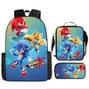 Mochila Sonic Transfronteriza Gran Capacidad Mochila Escolar para Estudiantes Mochila Escolar de Anime Sonic Transfronteriza