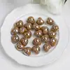 Dingyi K20-K26 Luna Fría Corazón Colorido Acrílico Galvanizado Agujero Recto Cuentas Sueltas Pulsera DIY Hecha a Mano Accesorios de Joyería