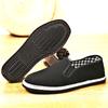 Sapatos de Pano Old Beijing para Homens 2025, Sapatos Slip-On Respiráveis de Solado Macio para Meia-Idade e Idosos, Confortáveis e Amigos dos Pés para o Papai