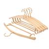 Percha de Ropa de Aleación de Aluminio para el Hogar Soporte de Ropa Sin Costuras Multifuncional Perchero para Adultos Perchero Antideslizante Gancho Grueso