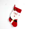 Decorações de Natal Meias de Natal Pingentes para Árvore Velho Homem Boneco de Neve Rena Presentes Sacolas de Doces Sheintemu
