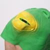Puesto de máscaras mayoreo cabeza verde pez gracioso tocado gracioso látex tocado pez verde monstruo cara completa lindo gracioso cabeza verde