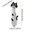 Novo produto transfronteiriço: Vaso QuirkyCat Feito à Mão - Vaso de gato peculiar feito à mão para lojas independentes