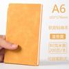 Cuaderno A5 con Inserto para Bolígrafo, Superficie Suave, Libreta Moderna y Sencilla, Set de Cuero PU, Páginas Interiores Engrosadas con Logotipo Imprimible