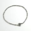 Pulseira transfronteiriça nova de aço inoxidável e titânio NK3:1 estilo retrô americano personalidade hip hop punk desgastado pulseira de rua