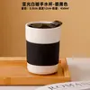 Caneca Transfronteiriça Yuerui Sem Alça, Caneca de Cerâmica para Chá com Leite Aquecedora de Mãos, Caneca de Café, Brinde Corporativo com Logo, Caneca de Viagem com Tampa