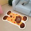 Estilo Ins Gato Lindo Heterosexual Manta de Cama para Hogar Dormitorio Alfombra para Sala de Estar Alfombrilla Absorbente Antideslizante y Resistente al Desgaste para Baño